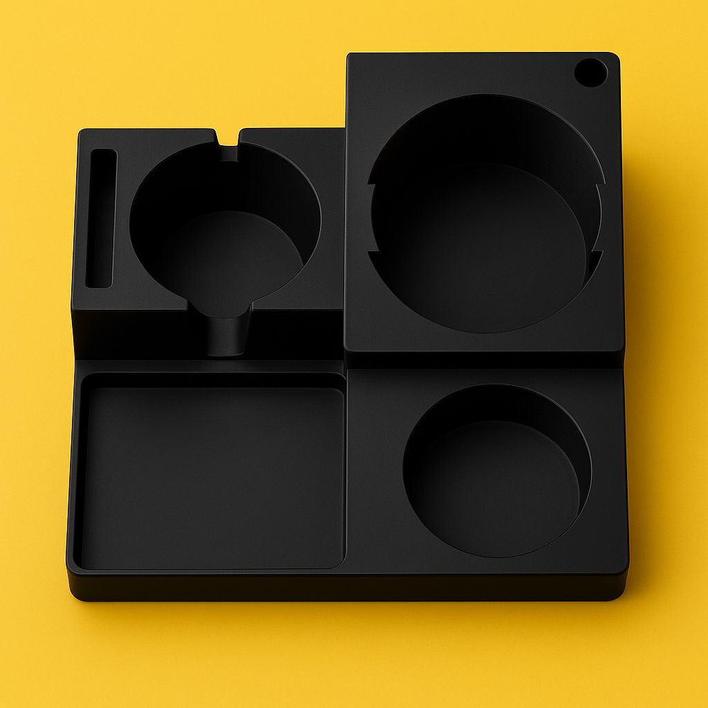 منظم ادوات اكس بلوم بتصميم مكتبي اسود