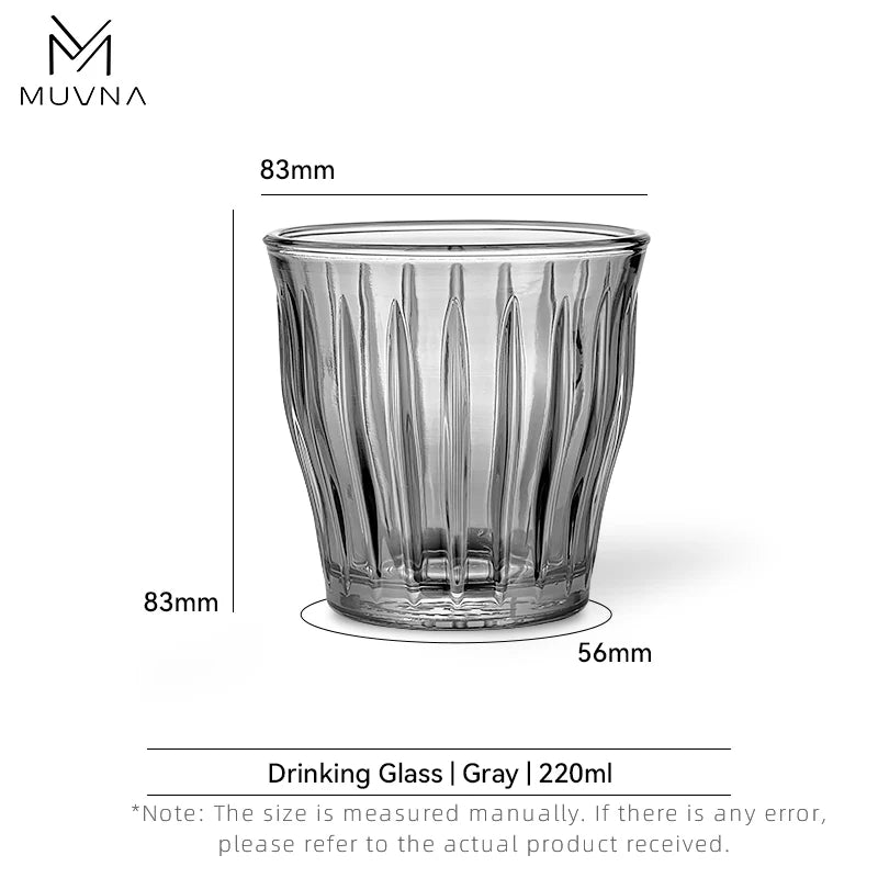 Muvna - Glass Coffee Cup