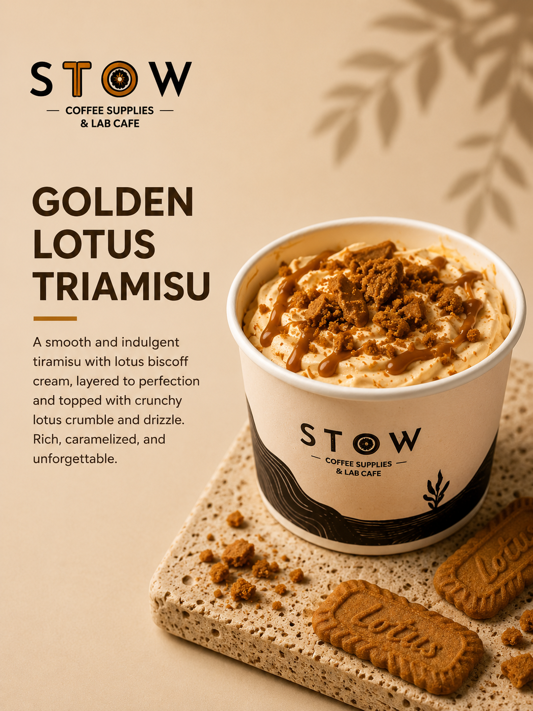 GOLDEN LOTUS TRIAMISU