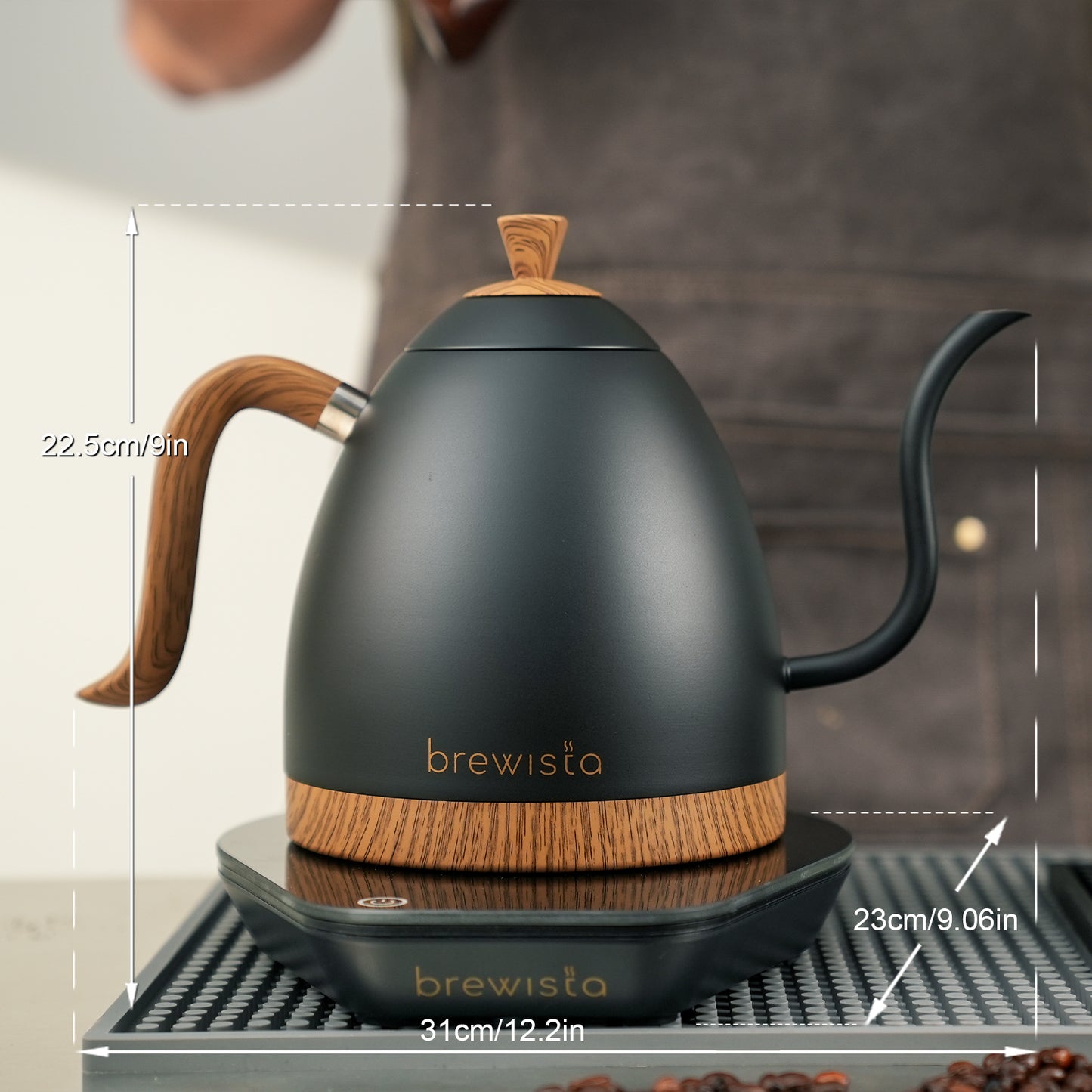 New Brewista Artisan Gooseneck Kettle , 600ml