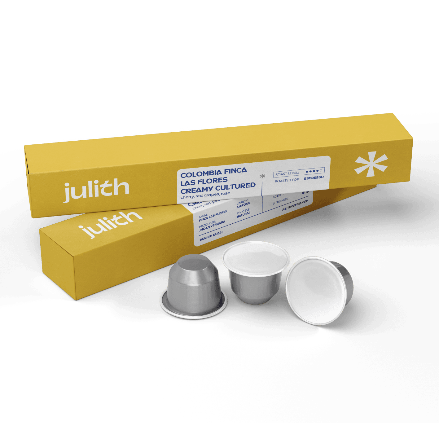 COLOMBIA FINCA LAS FLORES CREAMY CULTURED CAPSULE (10pcs)