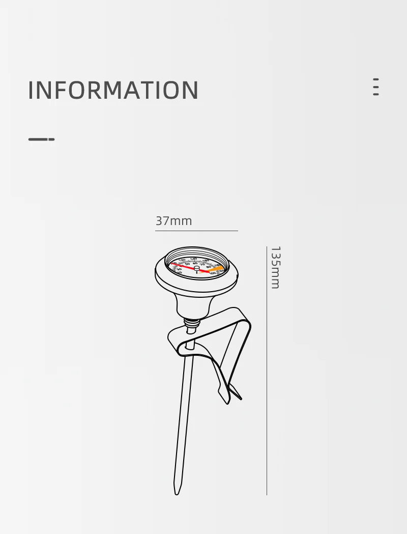 MHW-3BOMBER - Dial Thermometer