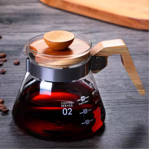 Coffee Server - Olive Wood