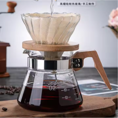 Coffee Server - Olive Wood
