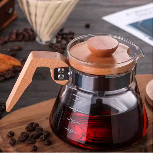 Coffee Server - Olive Wood