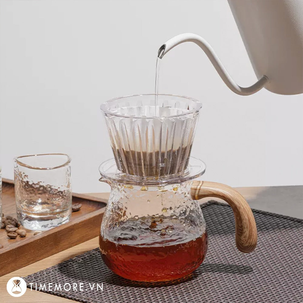 TIMEMORE - Borosilicate Glass Coffee Server