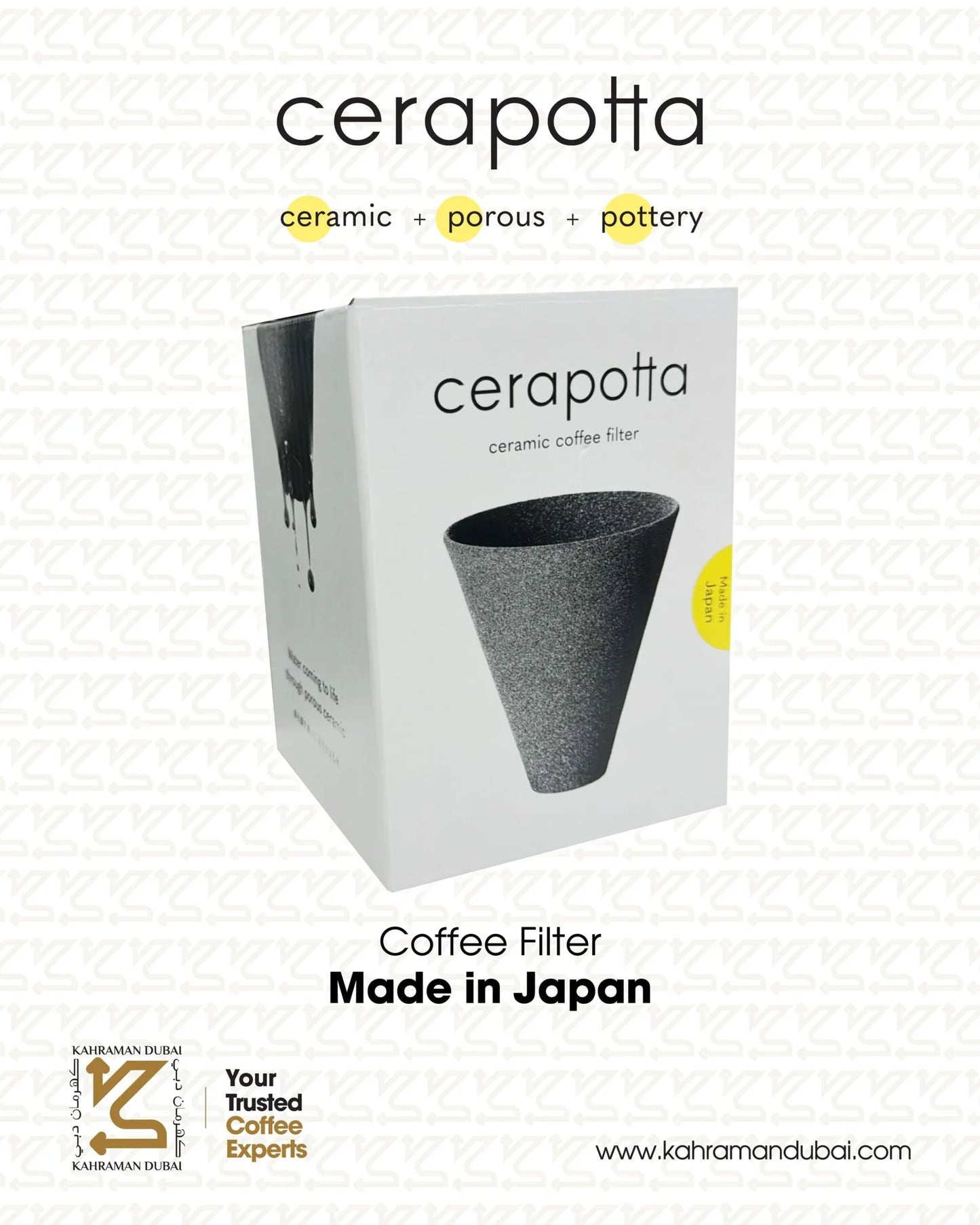 Cerapotta Ceramic Coffee Filter