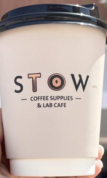 DOUBLE PAPER CUPS STOW LAB CAFE