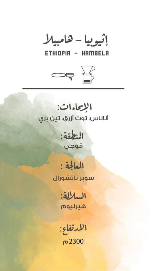 إثيوبيا - هامبيلا | Ethiopia - Hambela 250g
