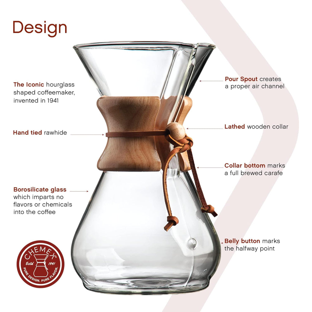 Chemex Classic Series Coffee Maker 3 cup