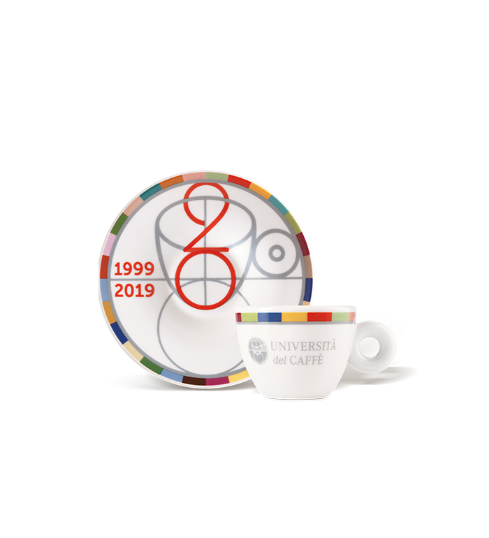 illy espresso cup (w saucer)  1pc