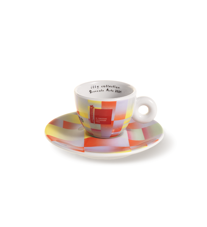 illy espresso cup (w saucer)  1pc