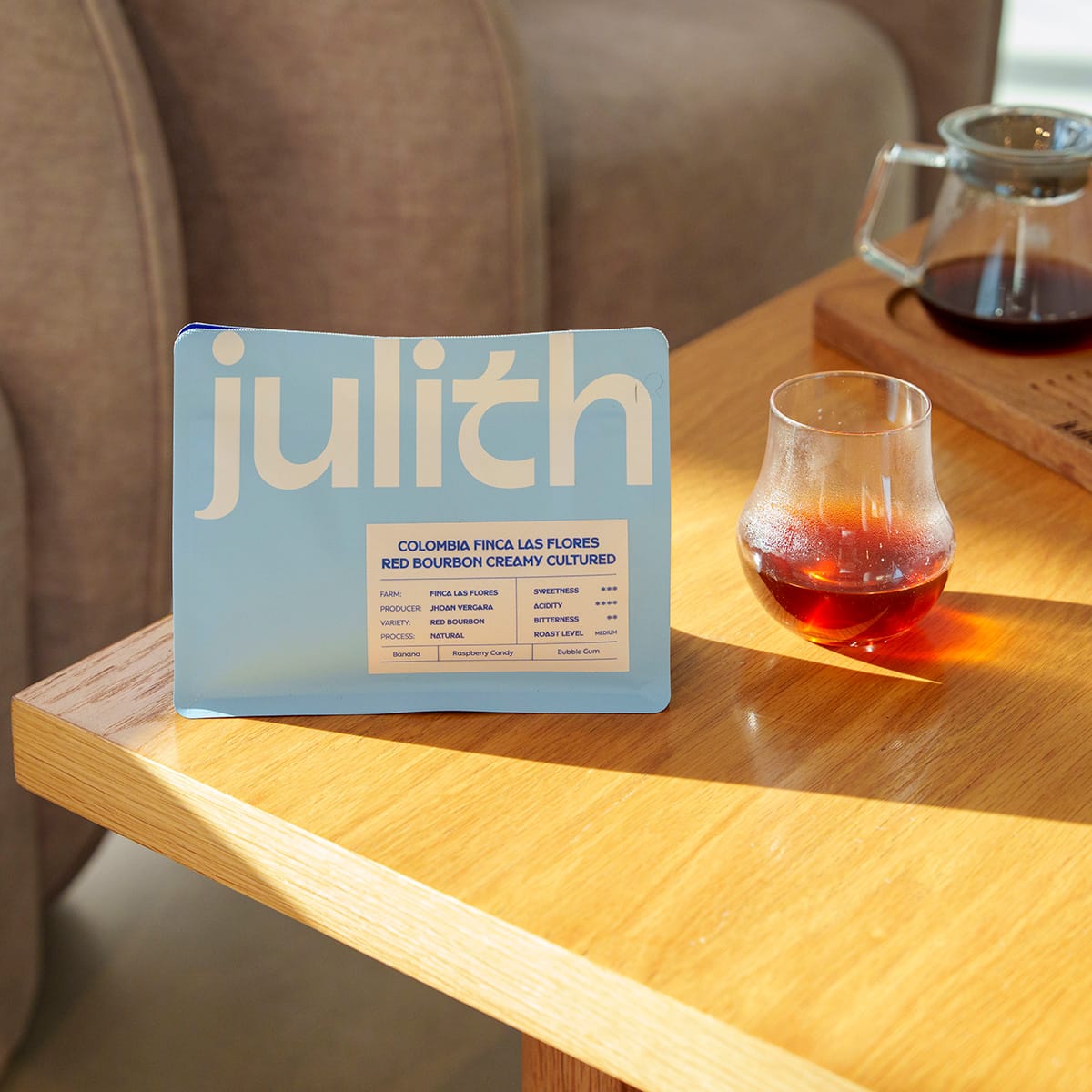 COLOMBIA FINCA LAS FLORES RED BOURBON CREAMY CULTURED  - 250g
