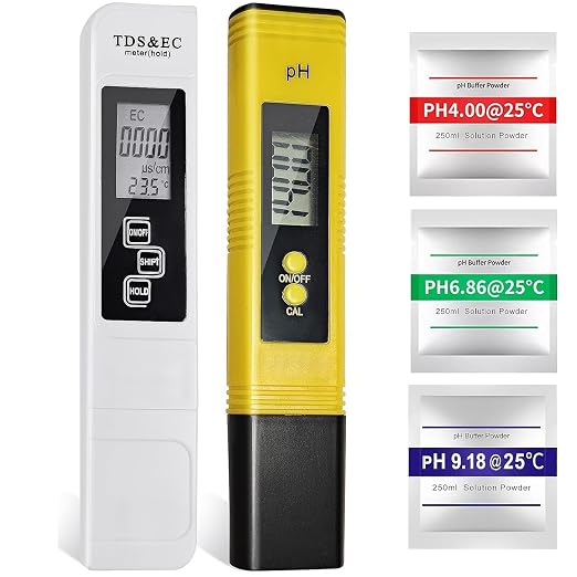 Water Quality Meter (PH & TDS) Tester
