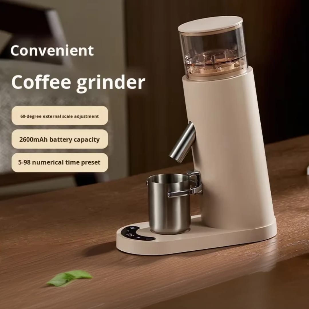 Electric Coffee Grinder Rechargeable