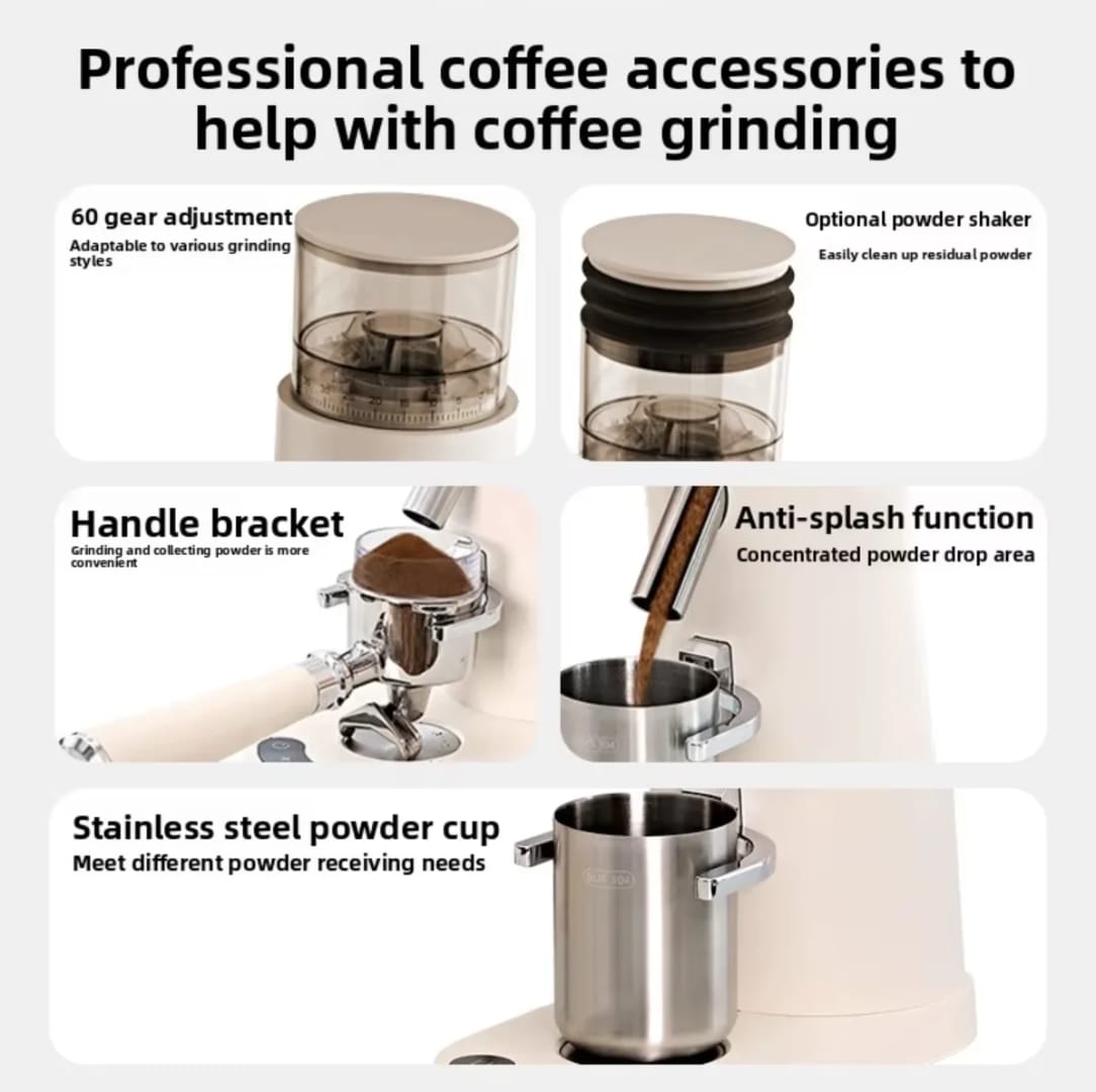 Electric Coffee Grinder Rechargeable