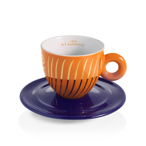 illy espresso cup (w saucer)  1pc