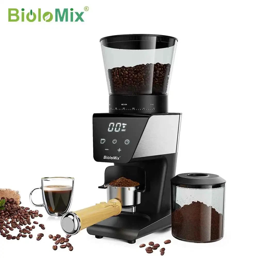 BioloMix Electric Burr Coffee Grinder
