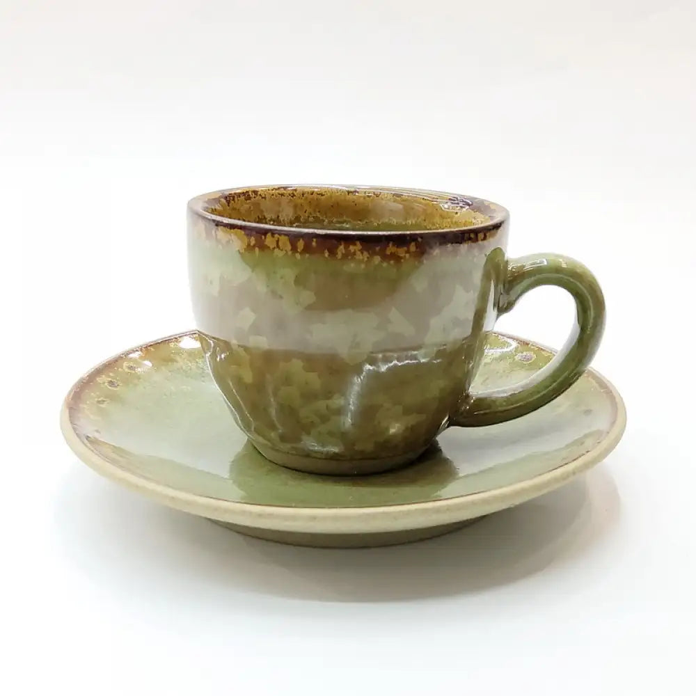 CERAMIC Coffee Cup + SAUCER