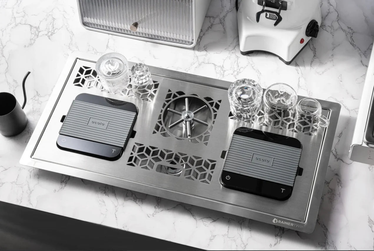 Rinser Twin Drip Station for Acaia Pearl Scale - Tache