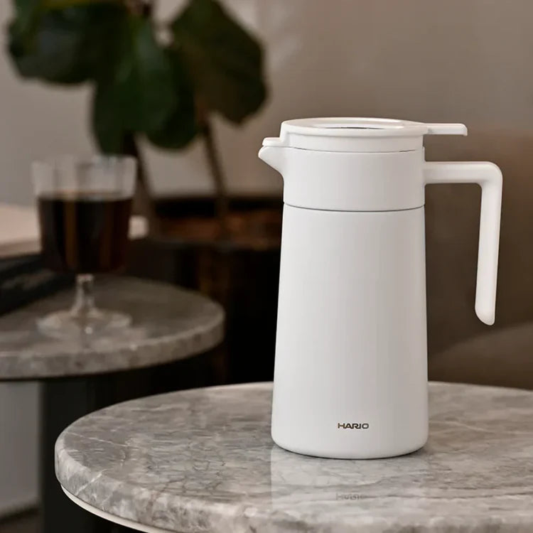 Hario Double Walled Thermal Pot with Ceramic Coating 600ml