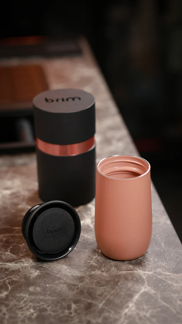 Brim Ceramic Interior Reusable Cup -10 OZ