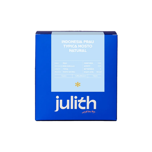 INDONESIA PRAU TYPICA MOSTO NATURAL DRIP COFFEE( 8 Pouches)