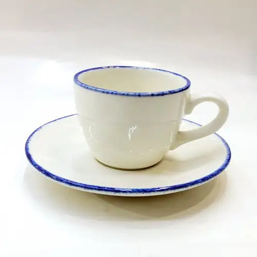 CERAMIC Coffee Cup + SAUCER