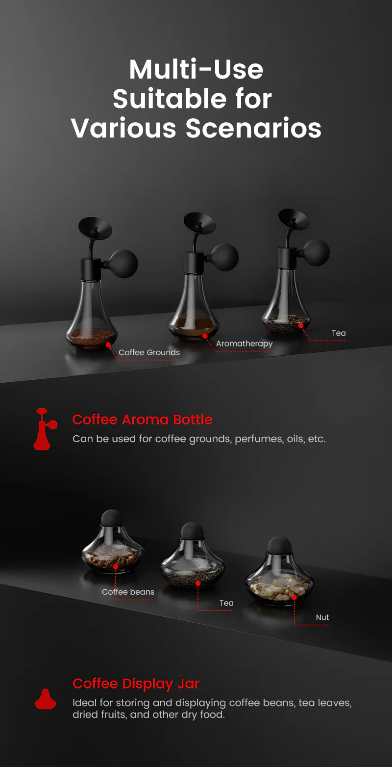 MHW-3BOMBER - Coffee Aroma Bottle Transparent