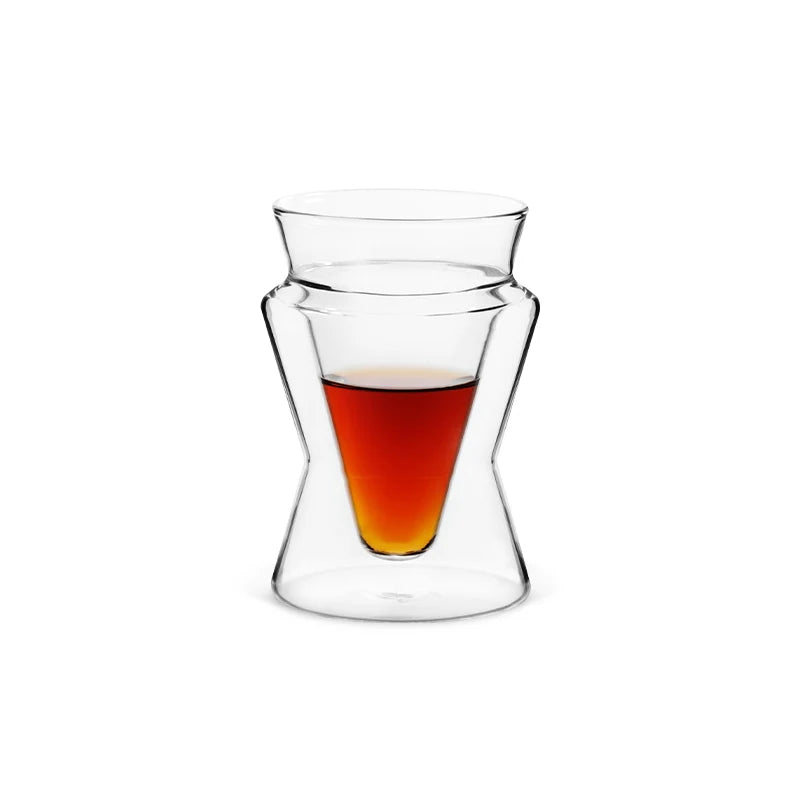 MHW-3BOMBER - Double Wall Series Glass Cup - Transparent