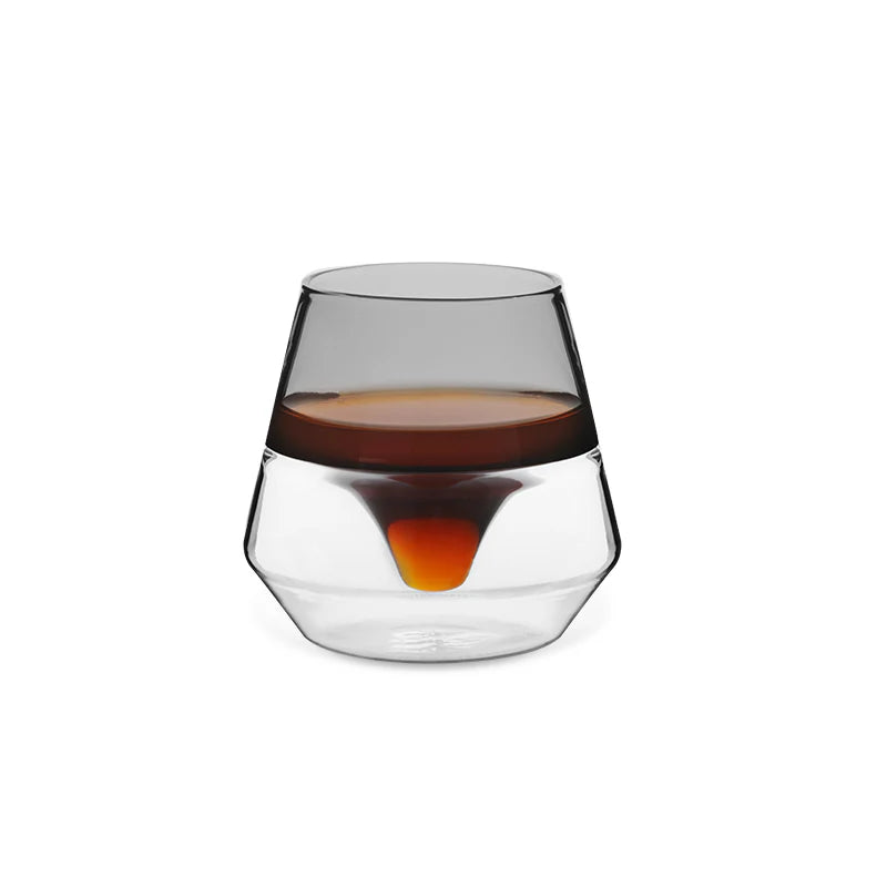 MHW-3BOMBER - Double Wall Series Glass Cup Black
