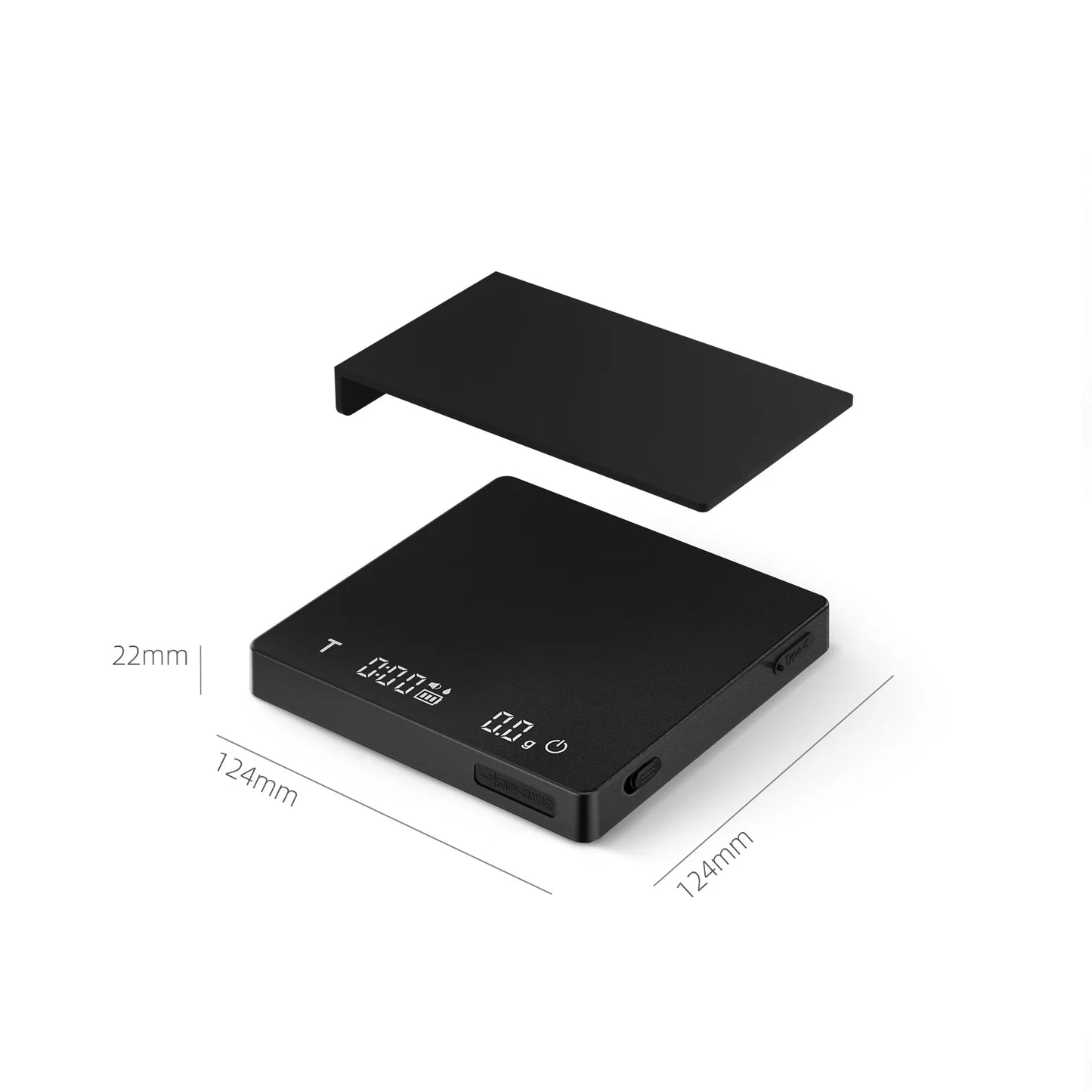 MHW-3BOMBER - Espresso Cube Coffee Scale 2.0