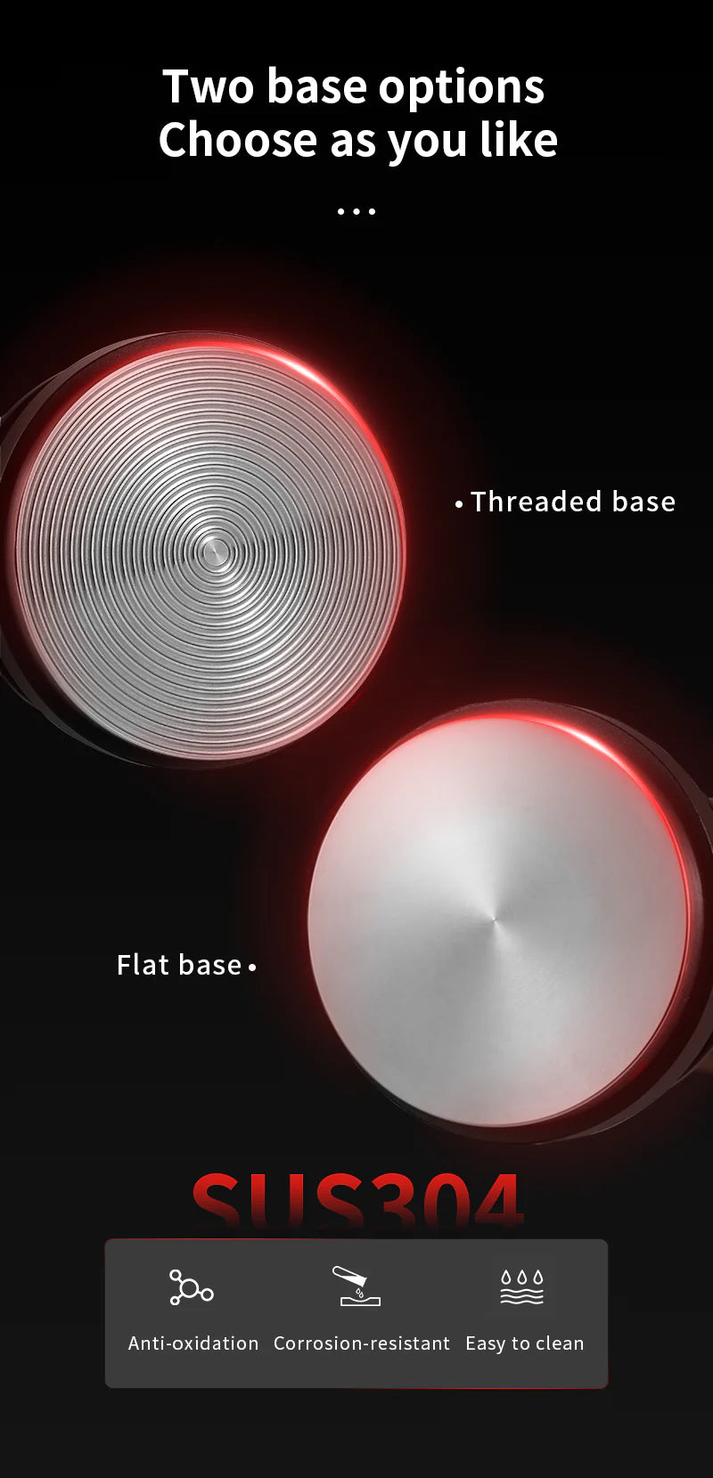 MHW-3BOMBER - Flash Tamper 2.0 - 58.35mm