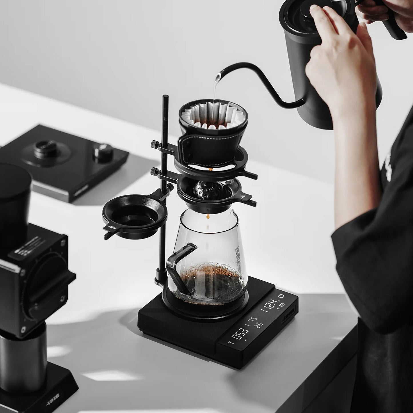 MHW-3BOMBER - Cube Coffee Scale 3.0 Pro Max- Black