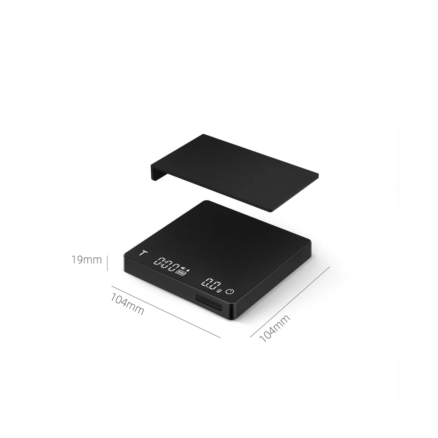 MHW-3BOMBER - Cube Coffee Scale 2.0 Mini