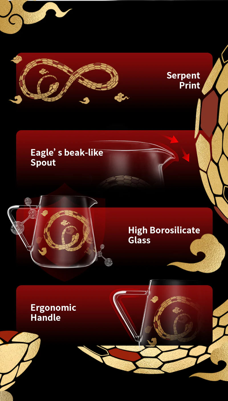 MHW-3BOMBER - Elf coffee server - 500ml- Year of the Snake Limited Edition