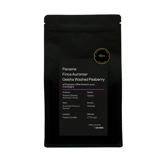 Panama - Finca Auromar, Geisha Washed Peaberry - 100G
