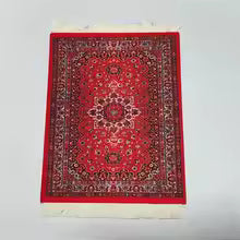 Persian woven flower carpet small coaste