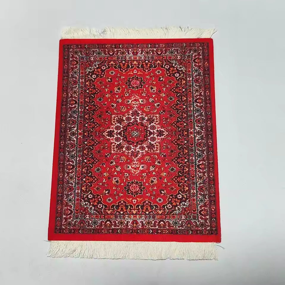 Persian woven flower carpet small coaste