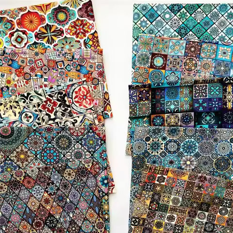 Persian woven flower carpet small coaste