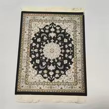 Persian woven flower carpet small coaste