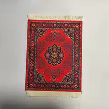 Persian woven flower carpet small coaste