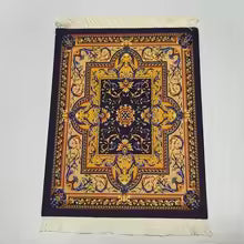 Persian woven flower carpet small coaste