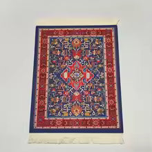 Persian woven flower carpet small coaste