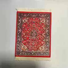 Persian woven flower carpet small coaste