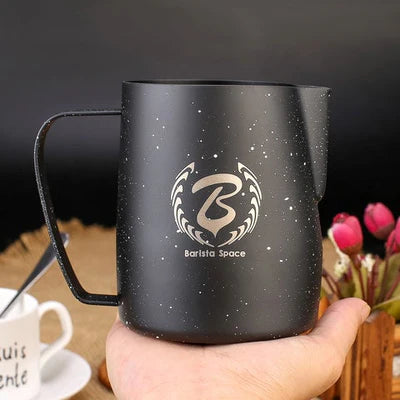 Barista space milk pitcher Star Night Black