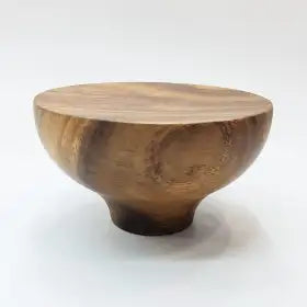 Wooden pedestal bow