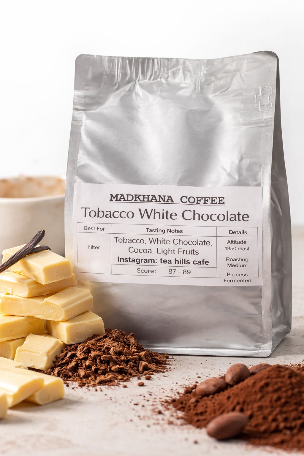 TOBACCO WHITE CHOCOLATE