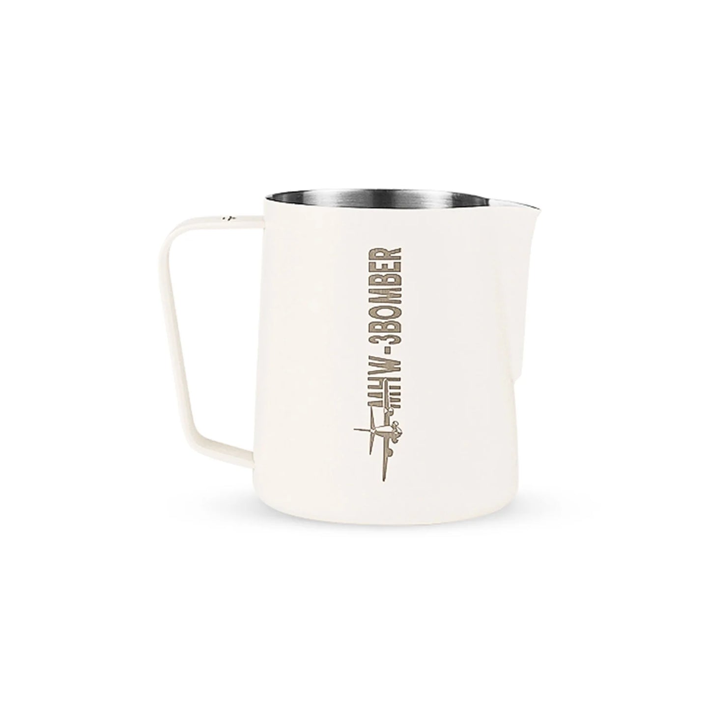 MHW-Milk pitcher 3.0 - White- Round spout