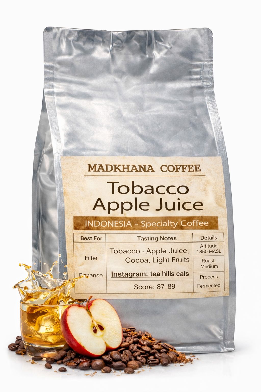 TOBACCO APPLE JUICE